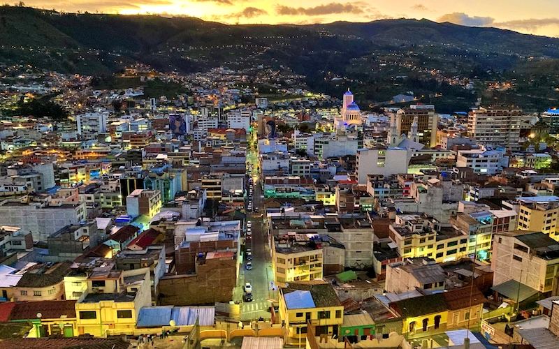 Ambato, destino desde Terminal Quitumbe